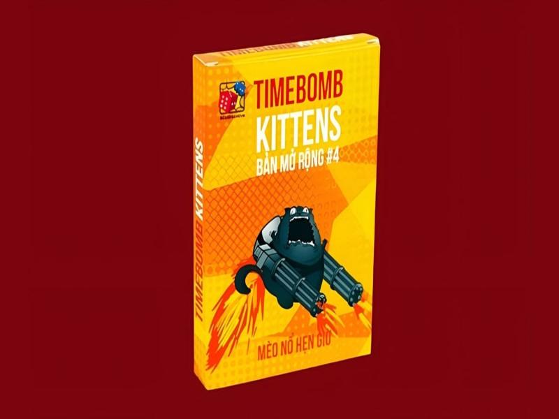 Mèo nổ Timebomb Kittens mang đến nhiều chức năng thú vị